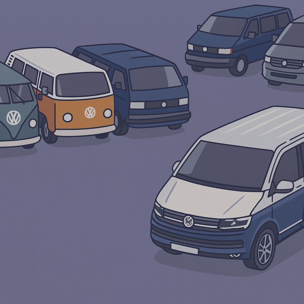 VW Transporter - Multivan - California - Caravelle - Bulli