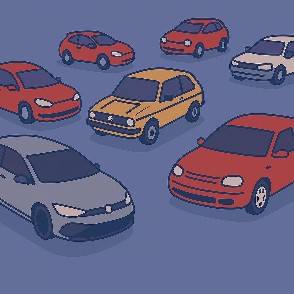 VW Golf - GTI - GTE - R - Sportsvan - Variant - Plus
