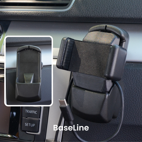 VW phone holder | Mobile phone preparation | CarPlay | AndroidAuto 