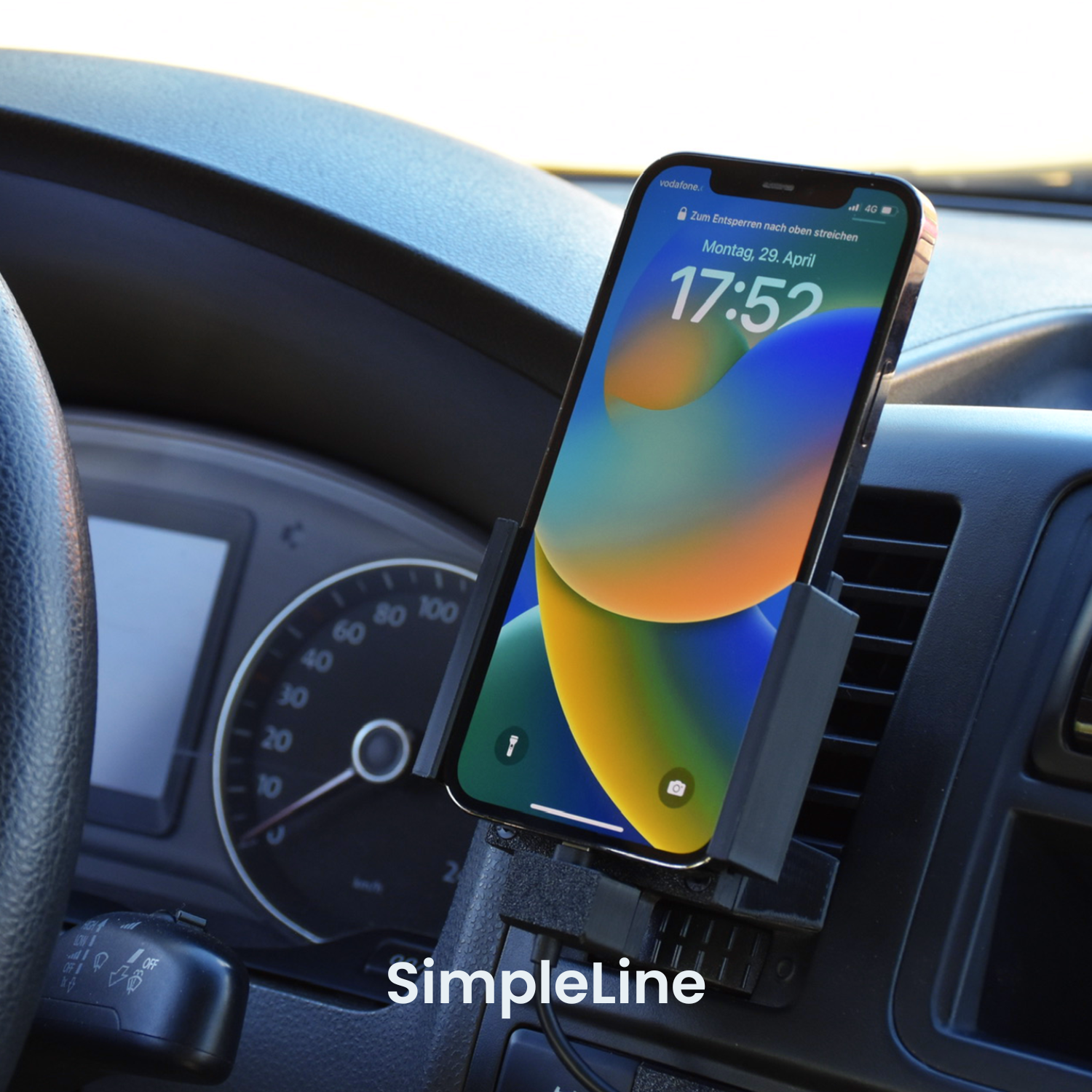 Handyhalterung VW T5.2 | MagSafe | CarPlay | AndroidAuto | Wireless-Charging