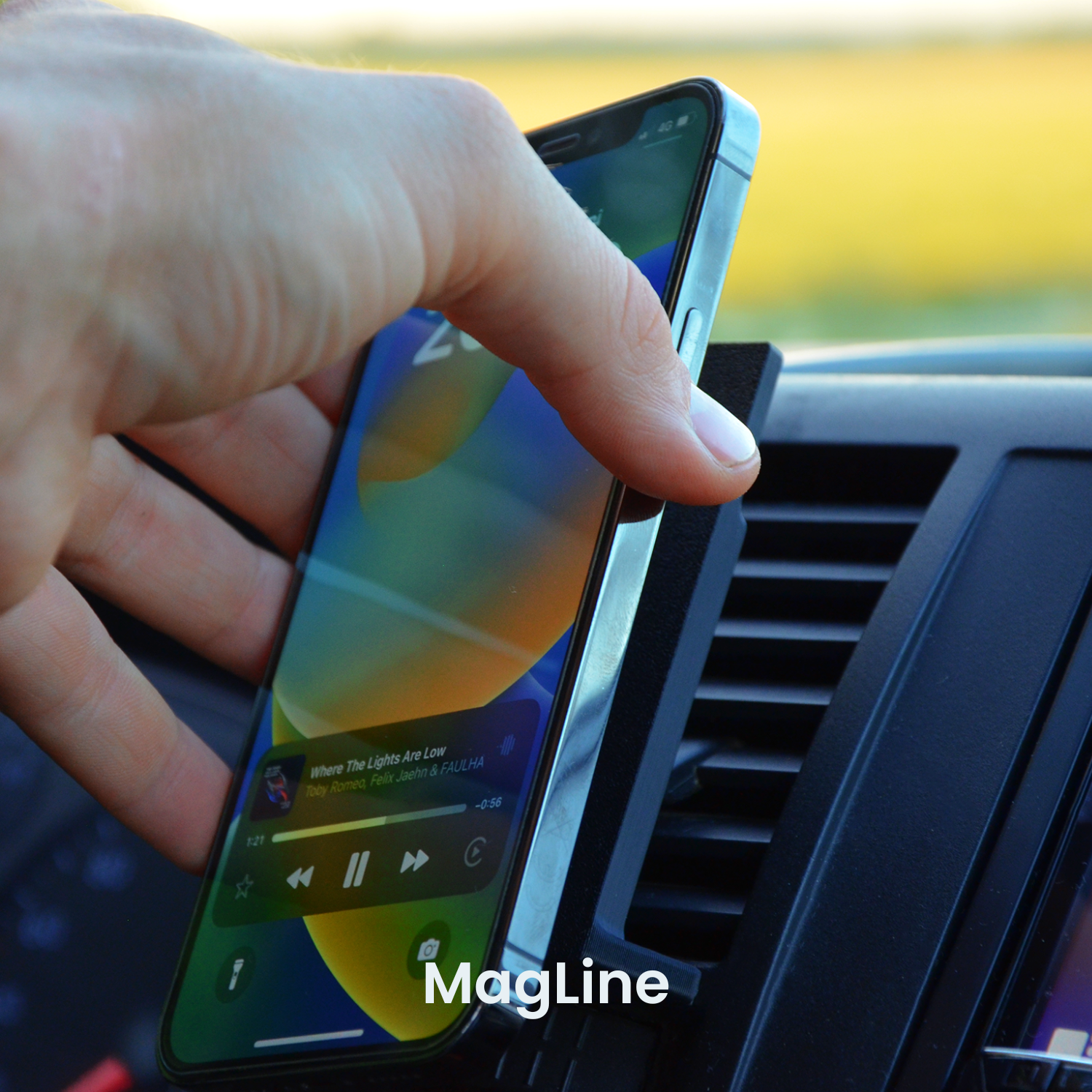 Handyhalterung VW T5 | MagSafe | CarPlay | AndroidAuto | Wireless-Charging