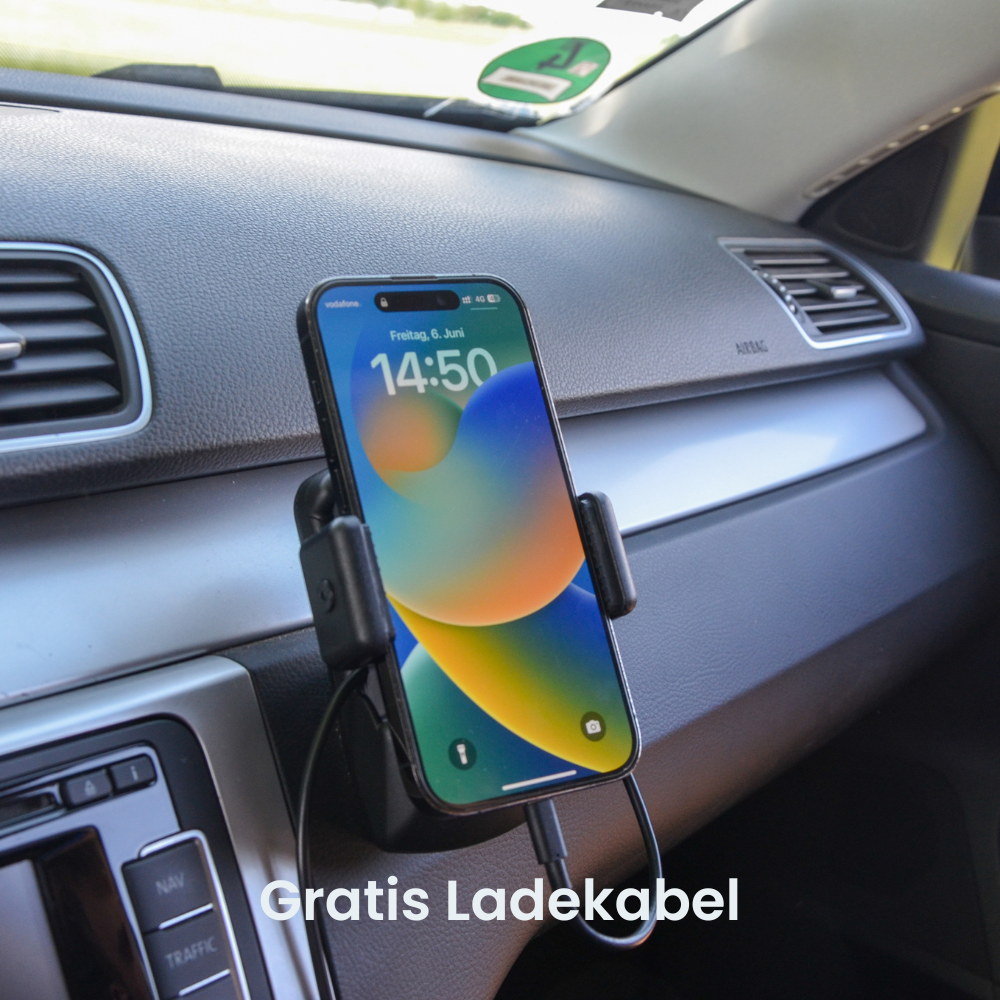 VW phone holder | Mobile phone preparation | CarPlay | AndroidAuto 