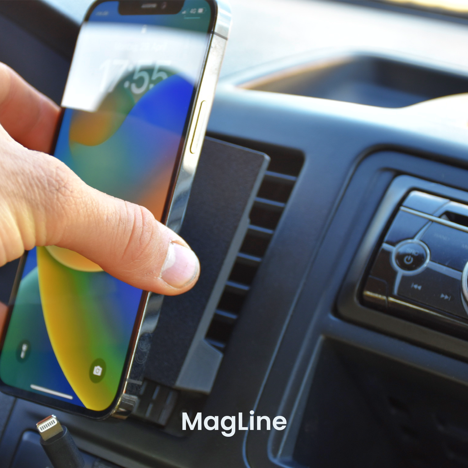 Handyhalterung VW T5.2 | MagSafe | CarPlay | AndroidAuto | Wireless-Charging
