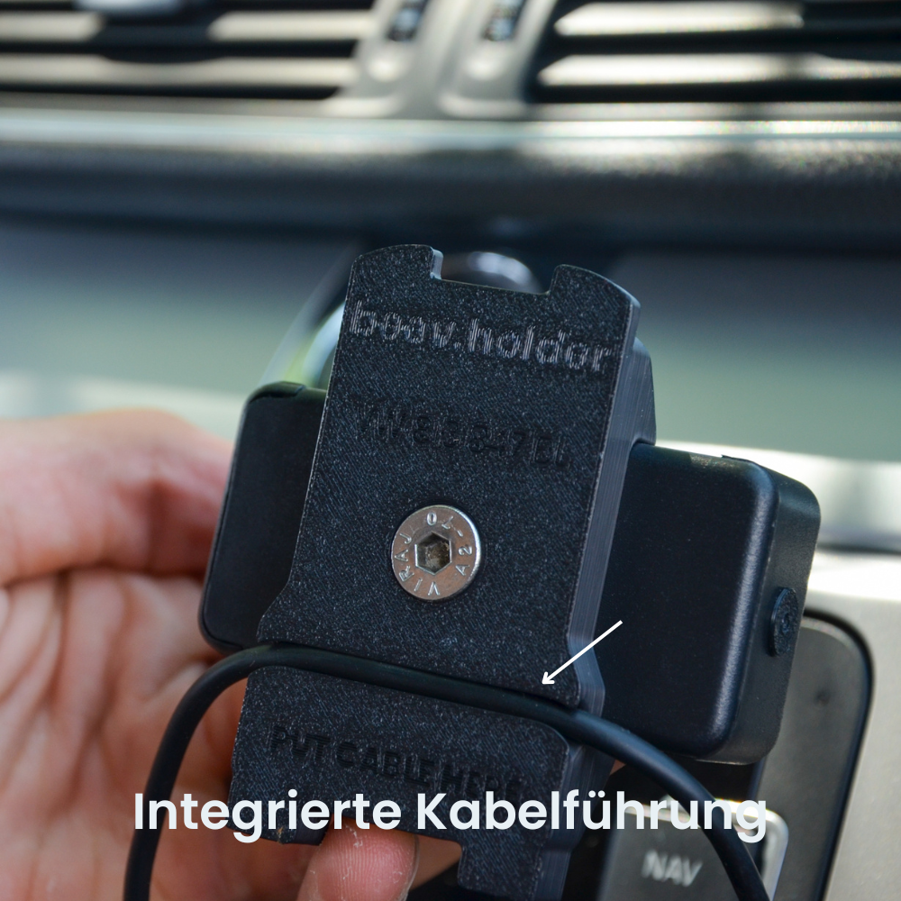 VW phone holder | Mobile phone preparation | CarPlay | AndroidAuto 