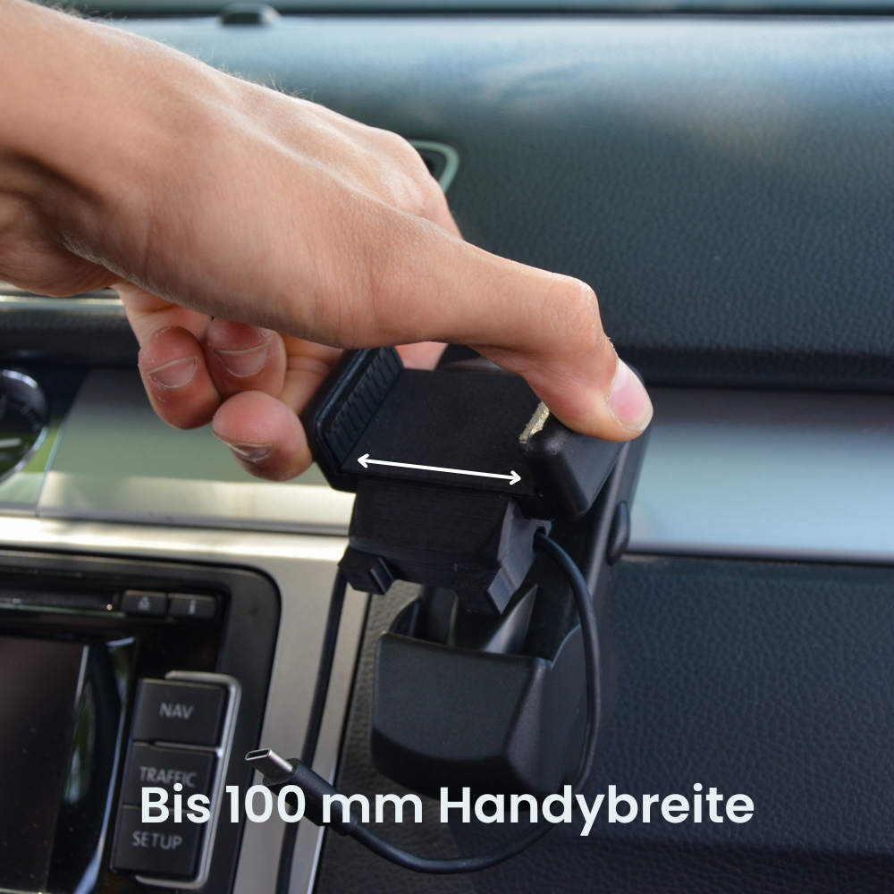 VW phone holder | Mobile phone preparation | CarPlay | AndroidAuto 