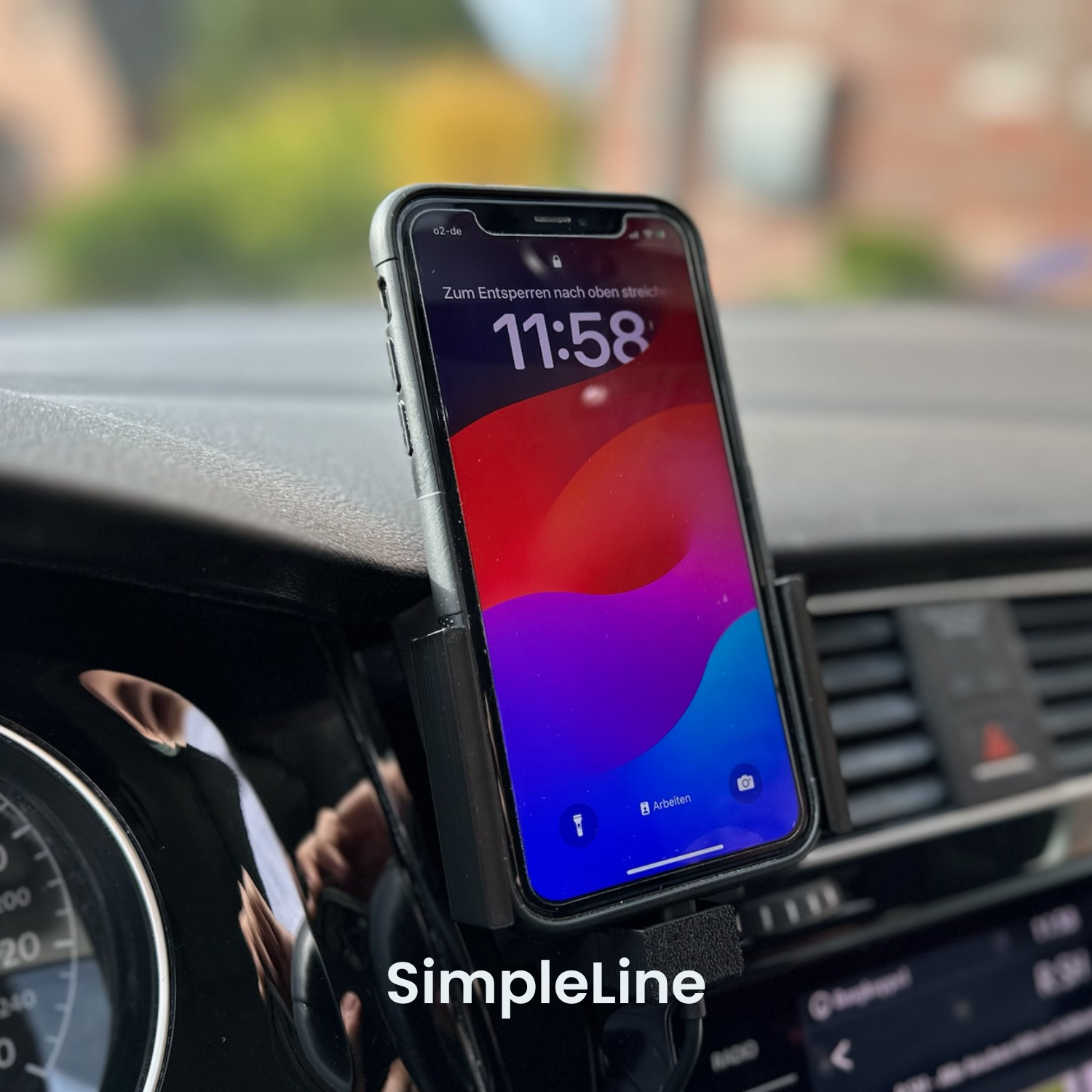 Handyhalterung VW Golf 7 | MagSafe | CarPlay | AndroidAuto | Wireless-Charging