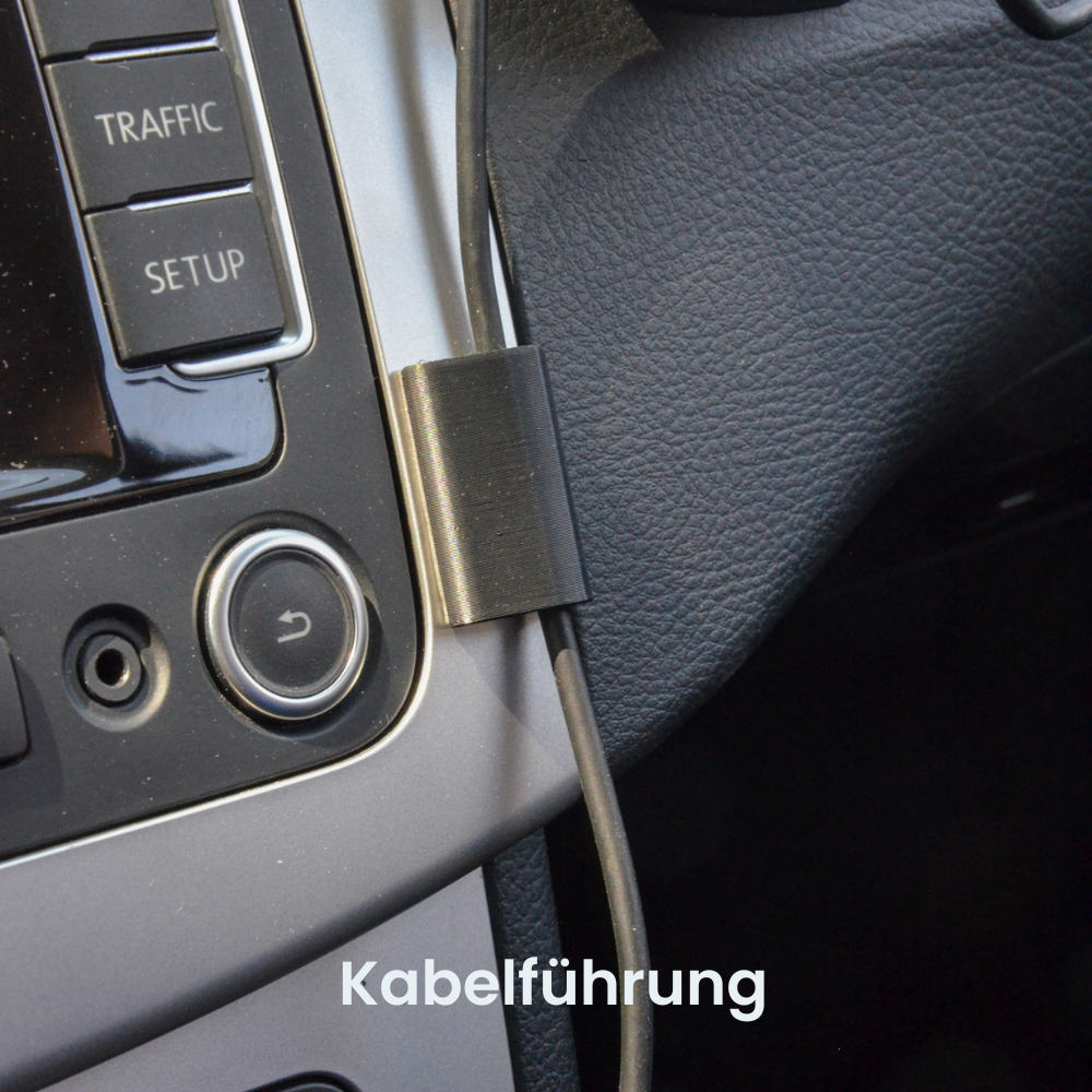 VW phone holder | Mobile phone preparation | CarPlay | AndroidAuto 