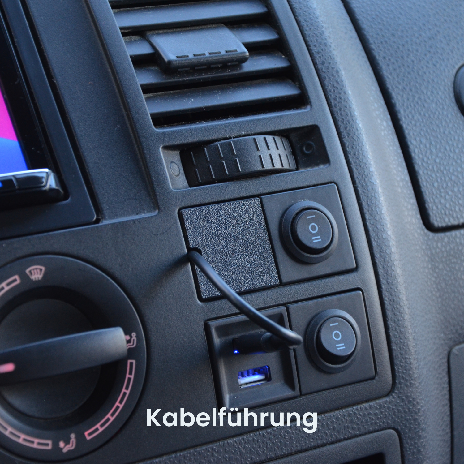 Handyhalterung VW T5 | MagSafe | CarPlay | AndroidAuto | Wireless-Charging