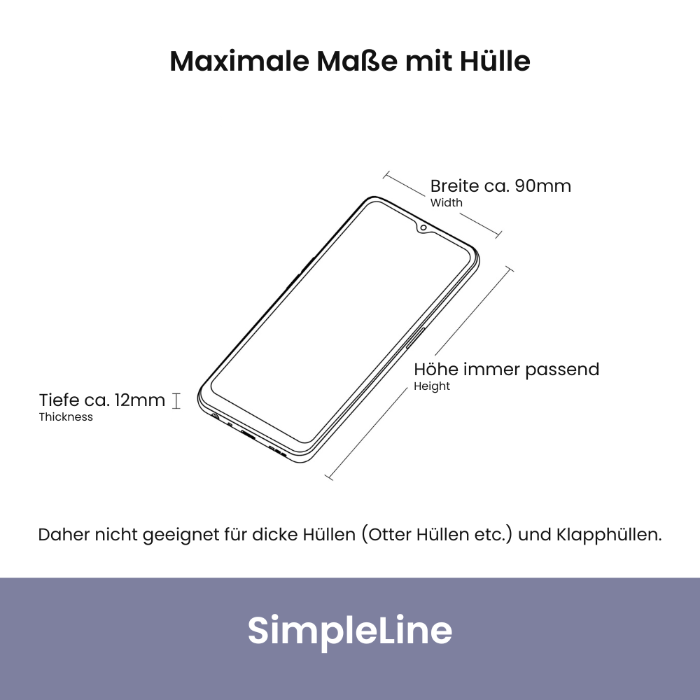 Handyhalterung VW T5 | MagSafe | CarPlay | AndroidAuto | Wireless-Charging