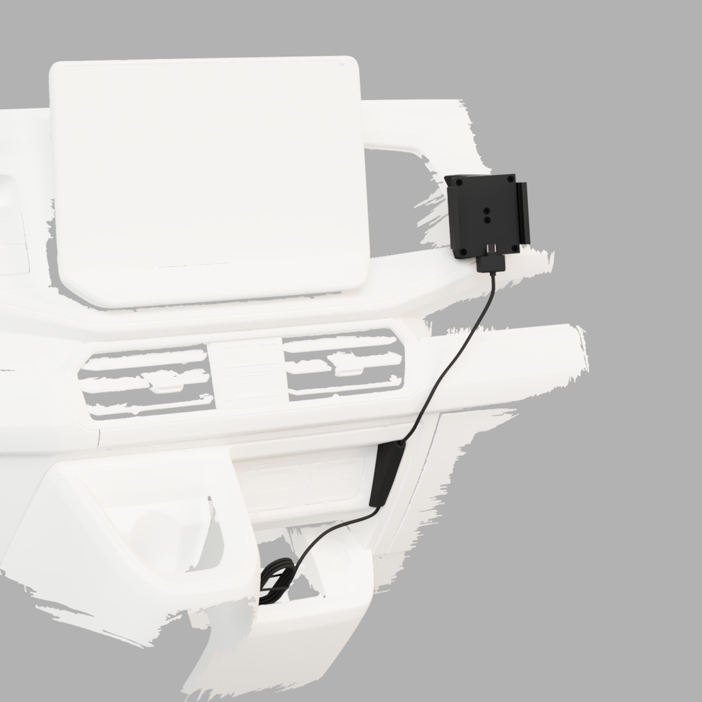 Mobile phone holder VW Crafter 2.1 Facelift MAN TGE 2025 | MagSafe | CarPlay | Wireless charging 