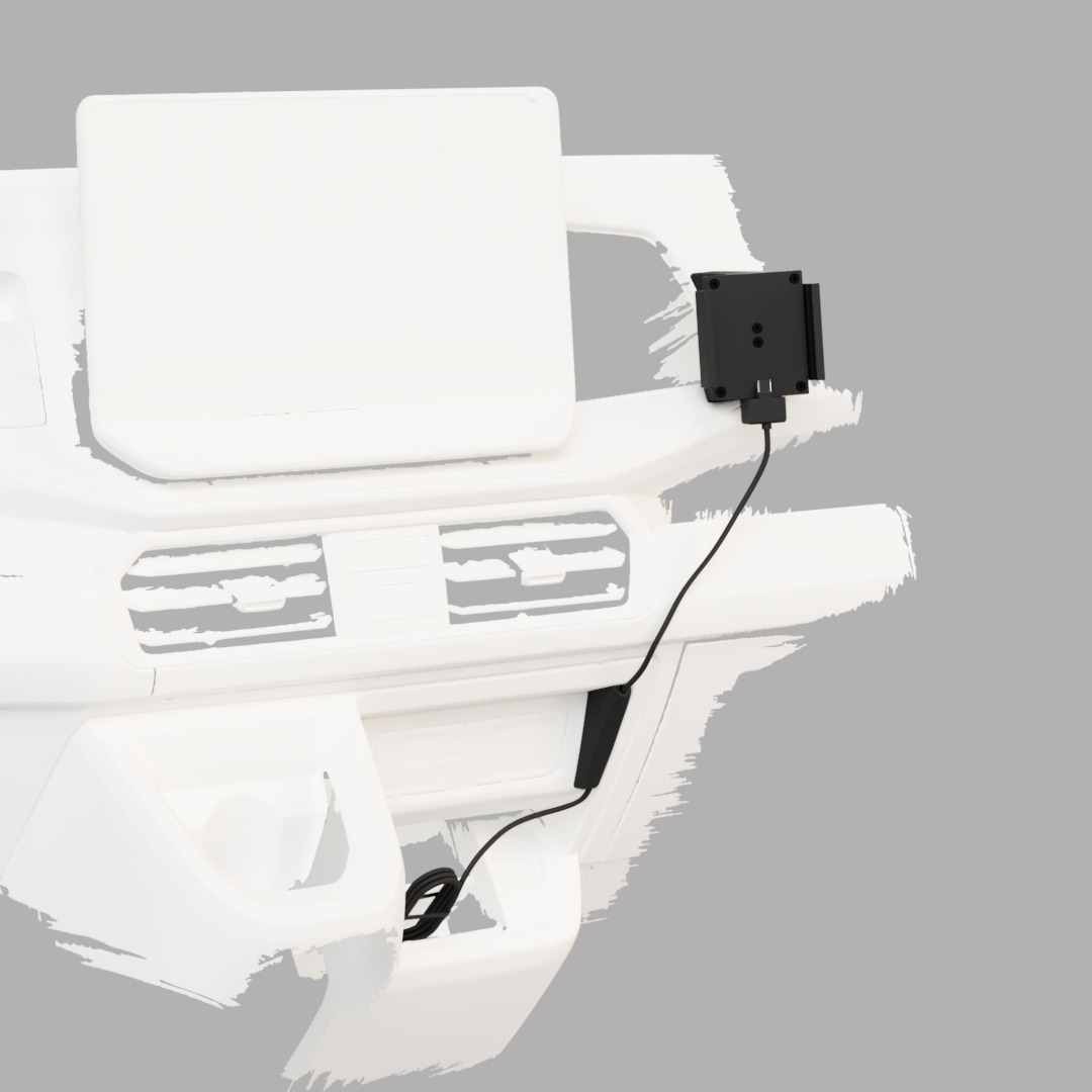 Mobile phone holder VW Crafter 2.1 Facelift MAN TGE 2025 | MagSafe | CarPlay | Wireless charging 