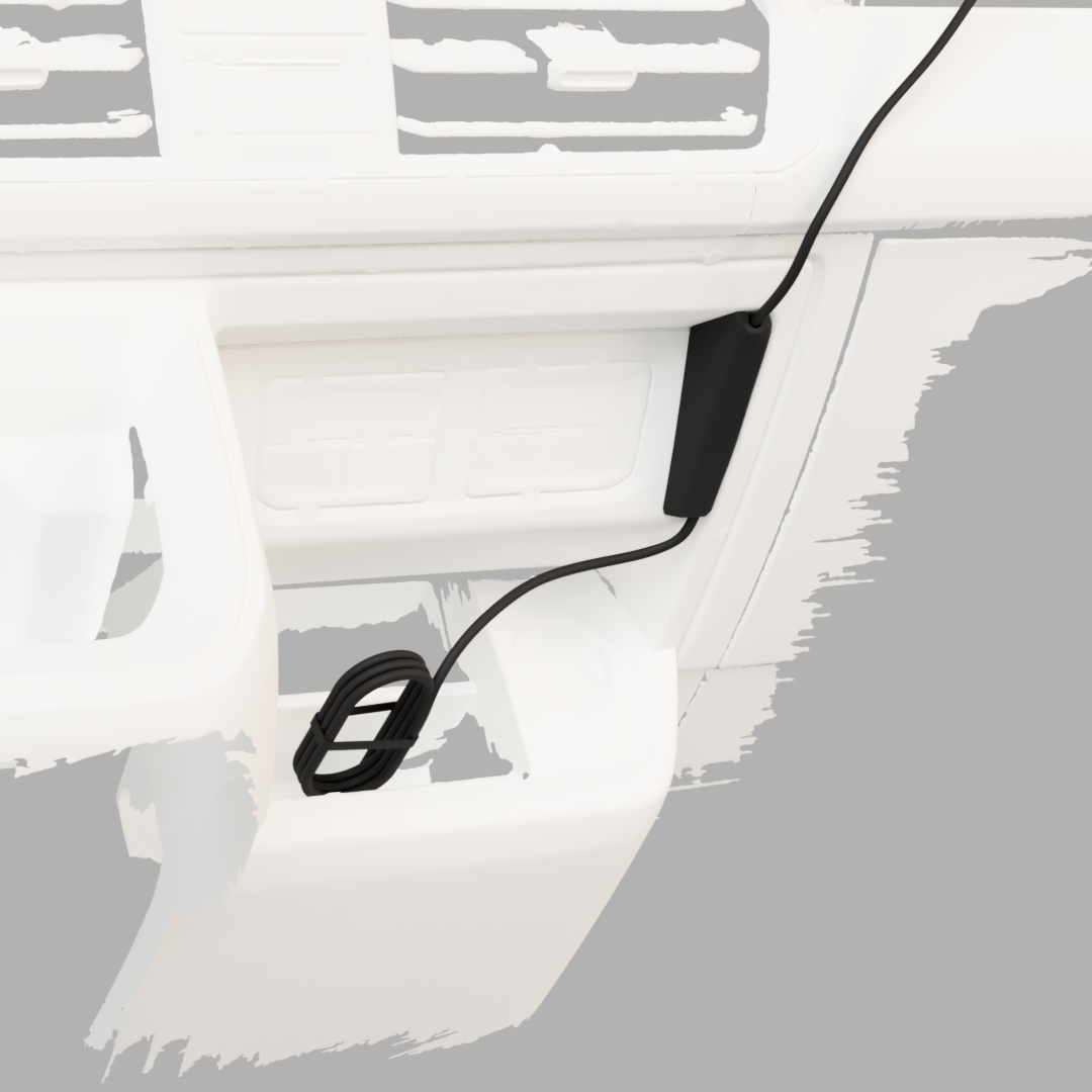 Mobile phone holder VW Crafter 2.1 Facelift MAN TGE 2025 | MagSafe | CarPlay | Wireless charging 